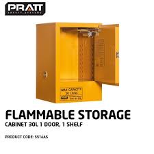 flammable storage cabinet 30l 1 door 1