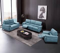 2934 Blue W Electric Recliners Sofas