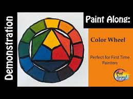 Color Wheel Demonstration Easy Paint