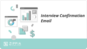 interview confirmation email sles