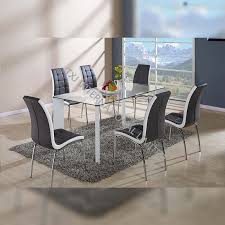 Bd 1414 Tempered Glass Dining Table