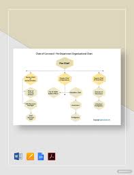 fire organizational chart in pdf free