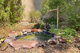 Garden Fountain Copper Water Spout