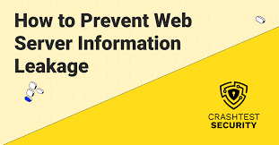 web server information leakage prevention