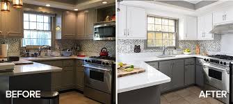 Homeadvisor's cabinet refacing cost guide gives average costs for kitchen or bathroom resurfacing, or cabinet door replacing. Amazing Kitchen Refacing Transformations With Before After Photos