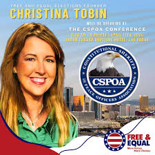 🎤 Exciting News Alert! 🎉 Free and Equal Elections Foundation founder  Christina Tobin will be taking the stage next month at the CSP... |  Instagram