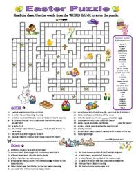 Think you know a lot about halloween? Easter Quiz Crossword Puzzle With Clues Definitions Word Bank By Agamat