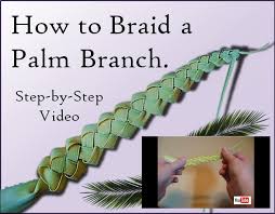 Some of the stories later in the week can be a bit heavy. How To Braid A Palm On Palm Sunday Catholic Inspired