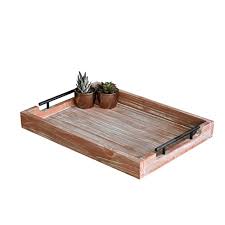 Xv Home Coffee Table Tray With Handles