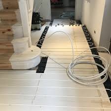 Under tile floor heating kits our under tile floor heating kit is perfect for putting floor heating under tiles, where the floor cannot be screeded. What You Need To Know About Overlay Water Underfloor Heating Sophie Robinson