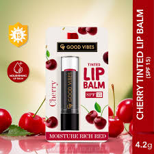 red tinted lip balm spf 15
