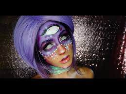 cute easy alien halloween makeup