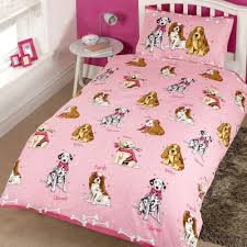 Doggies Pink Junior Bedding 4 In 1