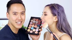 my boyfriend does my makeup the