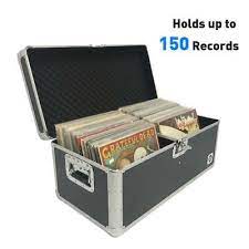 vinyl record al storage box case