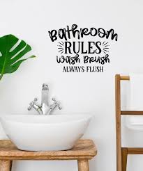 Wall Decal Bathroom Decal