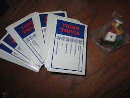 The detroit tigers (baseball), and the detroit red wings (hockey). The Detroit Tigers Trivia Game 1910392884