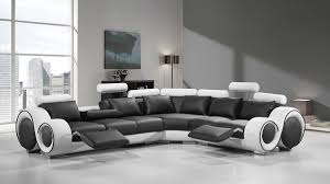 Check spelling or type a new query. Divani Casa 4087 Modern Black And White Bonded Leather Secti