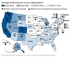 Every extra kilometre weed must travel to reach its consumer, increases the risk of seizure (which still occurs a lot in australia) or something going wrong during transit.and more risk, equals a higher price to pay. Average Marijuana Price By State Chicago Tribune