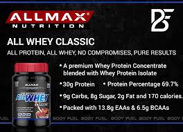 allmax nutrition allwhey clic