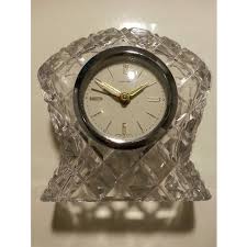 Crystal Mantel Clock Made Germany
