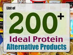 Ideal Protein Alternate Products List Finder High Protein