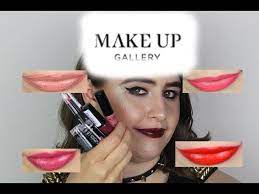 makeup gallery lip swatch video you