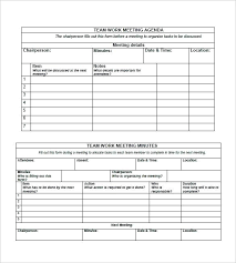 Meeting Notes Template Excel Metabots Co
