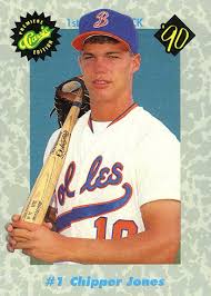 (born april 24, 1972) is an american former major league baseball (mlb) player and current broadcast analyst. Comprehensive Chipper Jones Rookie Card And Minor League Card Guide