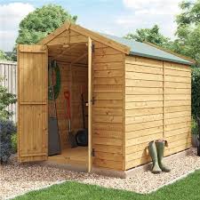 billyoh keeper overlap apex shed 4 x 6