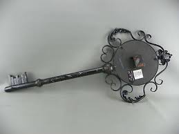 French Shabby Chic Metal Key Clock