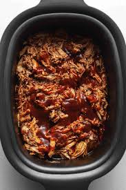 I know what you are thinking, that is a pretty big. Crock Pot Pork Loin Bbq Pulled Pork Low Carb With Jennifer
