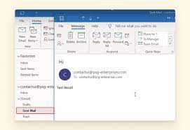 how to recall an email in outlook easy