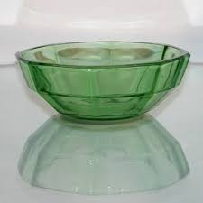 Art Deco Glass Bowl Germany 1930 1935