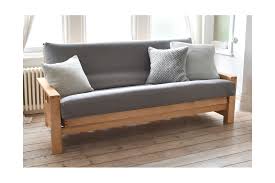 Vienna 3 Seater Sofa Bed Birch Wood