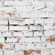 Brick Wallpaper Red White Exposed
