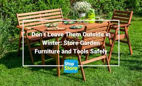 Garden Furniture And Tools Safely