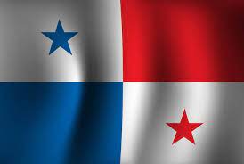 panama flag background waving 3d