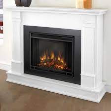 Silverton Electric Fireplace In White