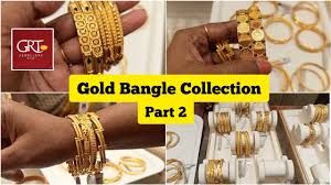 grt gold bangles collection part 2