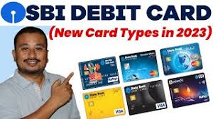 sbi new debit card types charges in
