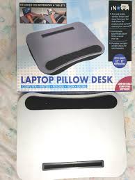 Creatively utilize your available space by installing modernized laptop pillow desk. Laptop Table Pillow Desk Portable Work From Home Computers Tech Laptops Notebooks On Carousell