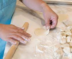 diy how to make dumpling dough from