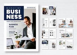 10 modern business magazine templates