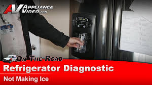 Fortunately, some of the most common possibilities are issues that are easy to address. Whirlpool Mfi2568aes Refrigerator Diagnostic Not Producing Ice Ice Maker Appliance Video
