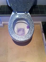 Glitter Toilet Seat Bling Bathroom