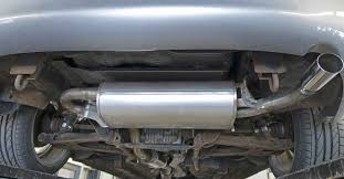 aftermarket exhaust kit on a suv