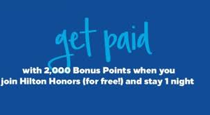 And Another Free 2000 Hilton Honors Points Insideflyer Uk