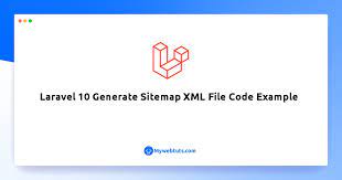 laravel 10 generate sitemap xml file