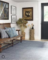 samson navy indoor outdoor rug 2x3